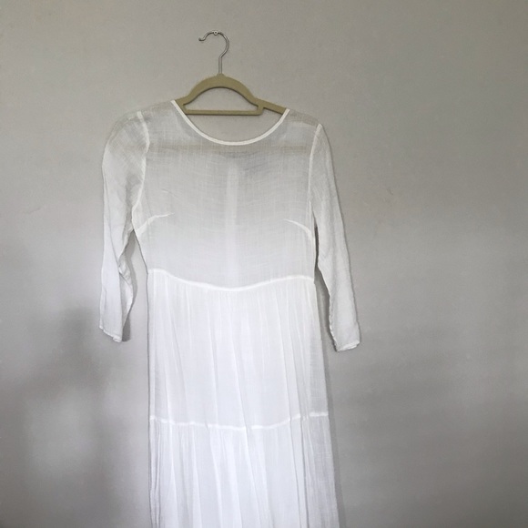 Urban Outfitters Tiered White Maxi Dress - Picture 3 of 4